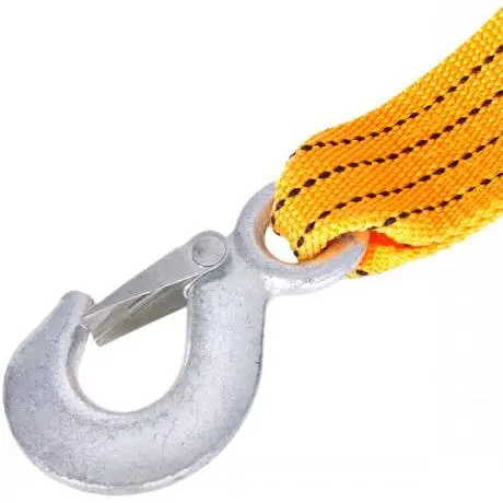 Трос буксирувальний Vitol ST205B стрічка 46 мм х 6 м жовтий (TP-207-3-1) - фото 2