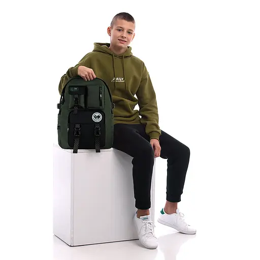 Рюкзак GoPack Education Teens 2500L хаки Хаки (GO26-2500L-4) - фото 19