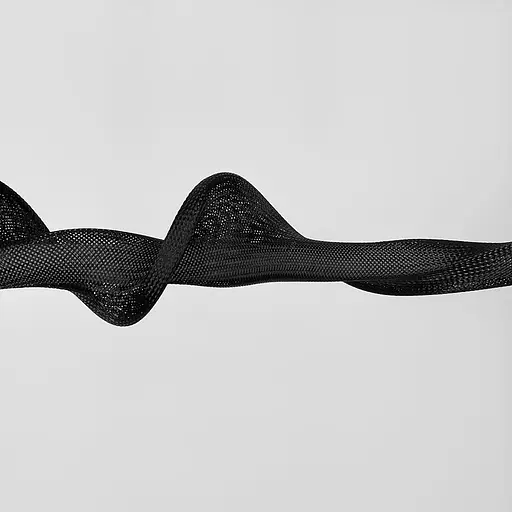 Світлодіодний горизонтальний світильник у латунному корпусі із чорною сіткою 80 см | Арт. DE36/800 H BK | Line F - фото 3