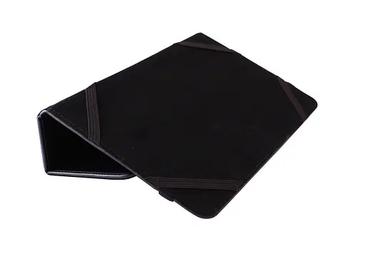 Чехол-книжка GRAND для планшета 10 дюймов обложка подставка универсальная с резинками черная - фото 4