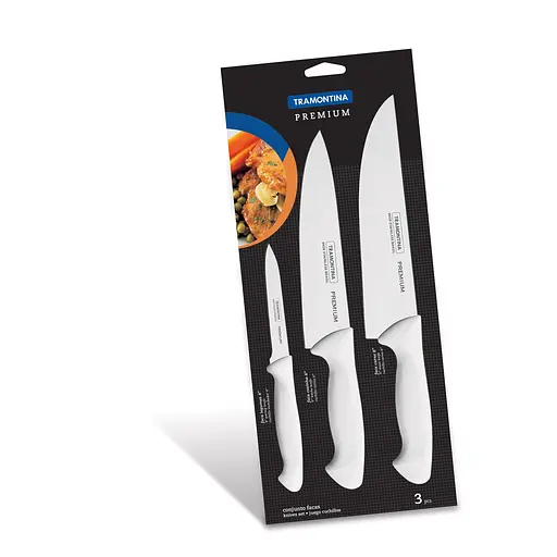 Набір ножів Tramontina Premium 3 предмети (6186998) - фото 4