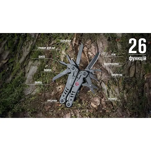 Мультитул Multi Tool Ganzo G302-В - фото 18