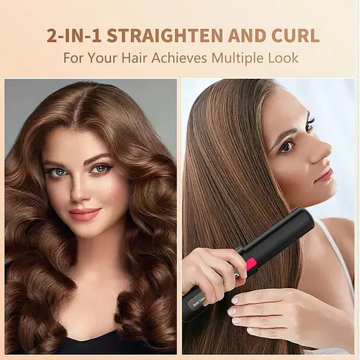 Выпрямитель для волос и щипцы для завивки волос 2 в 1 - фото 6