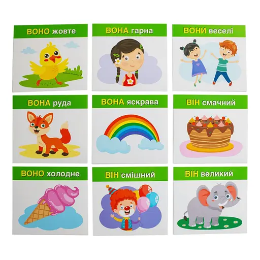 Учебные карточки "Изучаем местоимения ОН,ОНА, ОНО, ОНИ" Ранок 10109168, 15 карточек - фото 6