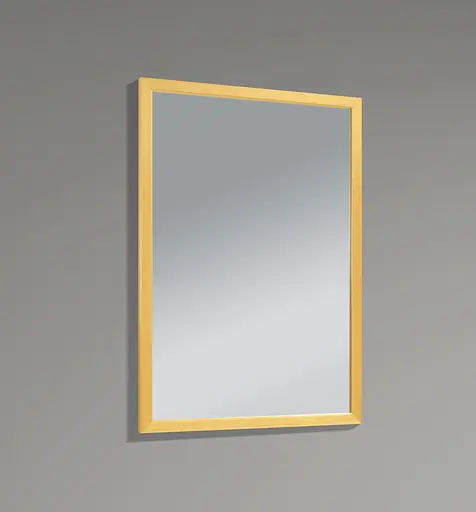 Дзеркало Zerix Fonte MRZ09-60x85-Reverse Gold прямокутне в золотій рамі ZX6211 - фото 2