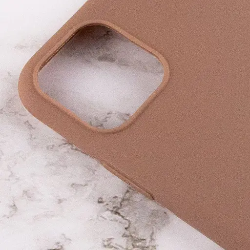 Силіконовий чохол Epik Candy для Apple iPhone 14, 6.1 Коричневий - фото 3