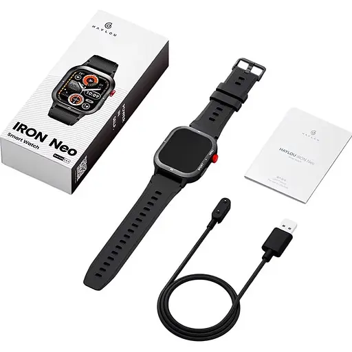 Смарт-часы Haylou Iron Neo LS28 Black [139805] - фото 2