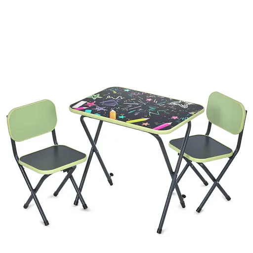 Дитячий Столик Creative Creative Creative салатовий, складаний, стільниця 60 х 40 см