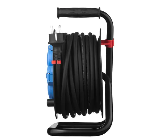 Сетевой удлинитель на катушке 2E CR4315 REEL 20 м, 4xТипF, IP44, 16A - фото 3