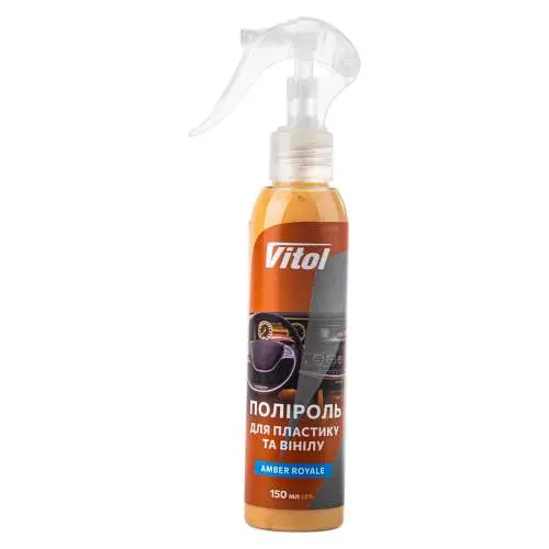 Полироль для пластика и винила Vitol 150мл Amber Royale(VTP-1519)