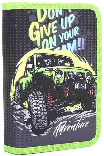 Пенал твердий без клапана, без наповнення, 20.5x14x4 см, KJ7087