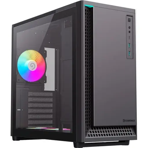 Корпус GameMax P30 BK без БП Black (P30 BK) - фото 1