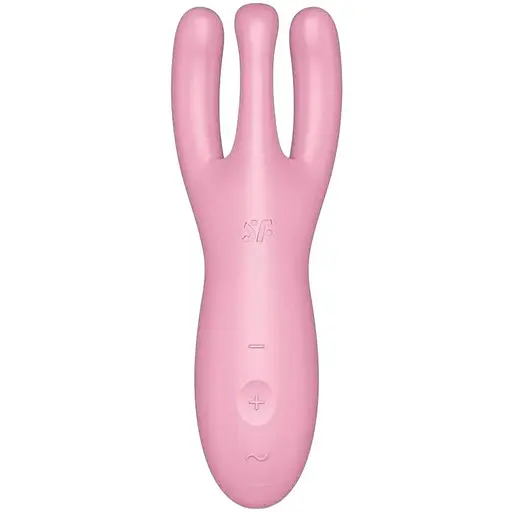 Клиторальный смарт вибратор Satisfyer Threesome 4 Pink с тремя пальчиками