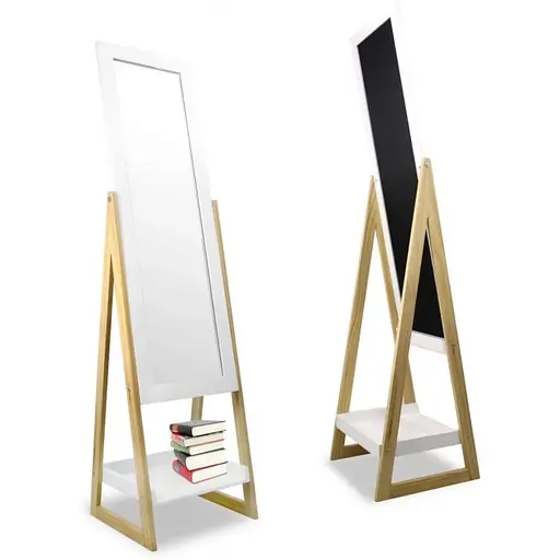 Зеркало в полный рост Chomik Olaf с полочкой - фото 2