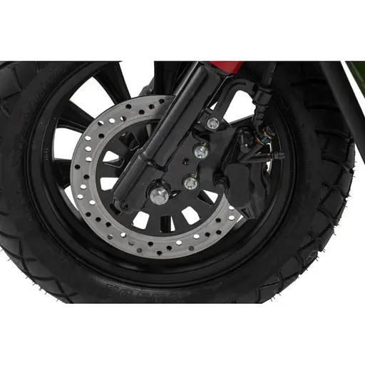 Електроскутер Двомісний Crosser CR-21 (2500W 72V/35Ah) Графенова батарея Чорний - фото 6