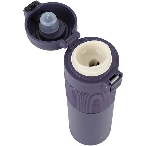 Термос с термодатчиком Kite фиолетовый 450 мл (K25-1227-3) - фото 4
