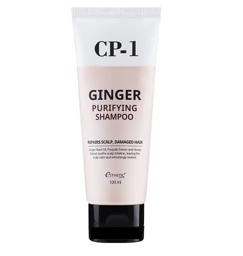 Відновлюючий шампунь для волосся Імбир CP-1 Ginger Purifying Shampoo Esthetic House 100 мл - фото 1