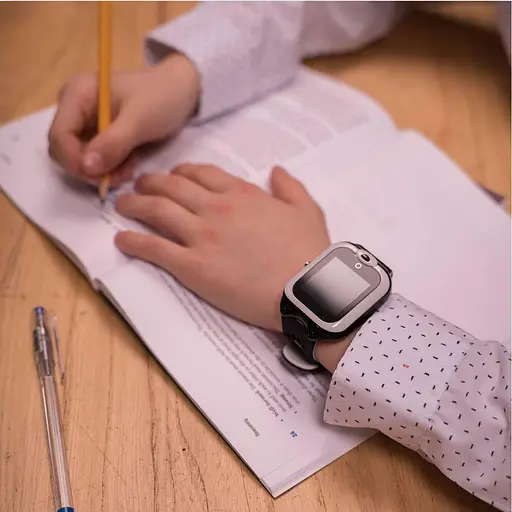 Смарт годинник-телефон дитячі Wonlex KT22 4G камера прослуховування геозона WI-FI GPS SIM Black (17004) - фото 3