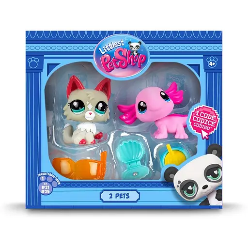 Игровой набор Littlest Pet Shop Удивительные Девы 00527 аксессуары и 2 фигурки