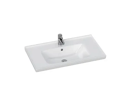 Тумба підвісна Sanwerk Ліга Air 80 мессина з умивальником Idea (MV0000862) - фото 2