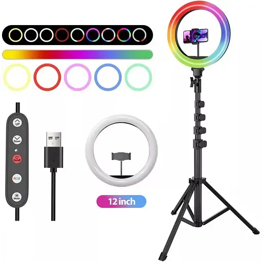 Кільцева LED лампа Proove Halo 12 (PLRL12100401) [123801] - фото 2