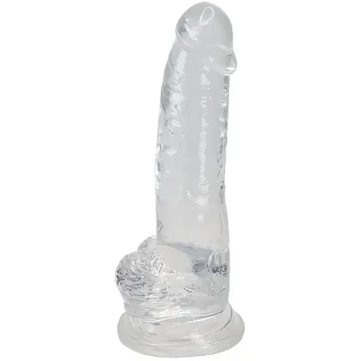 Фалоімітатор Alive Jelly Dildo Torrent 20.6 см прозорий