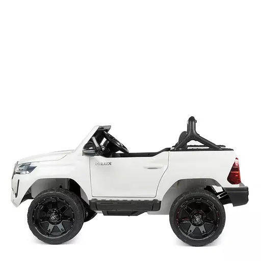 Электромобиль детский Bambi Джип Toyota M 4919EBLR-1 с пультом управления Белый - фото 2