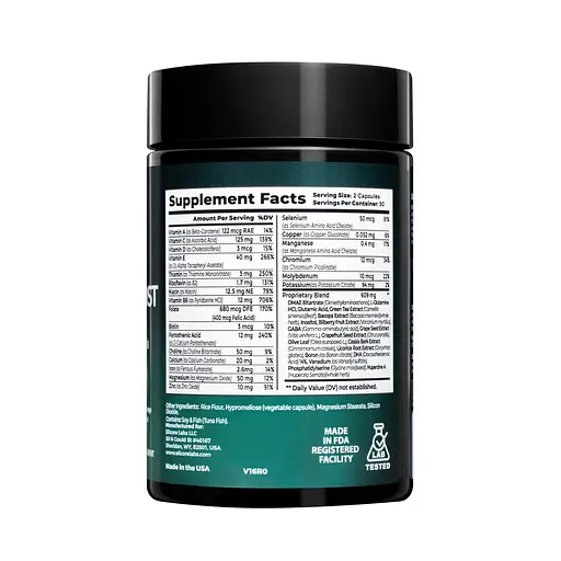 Комплекс для работы мозга Elicore Labs Brain Boost Fusion, 60 вегакапсул - фото 3