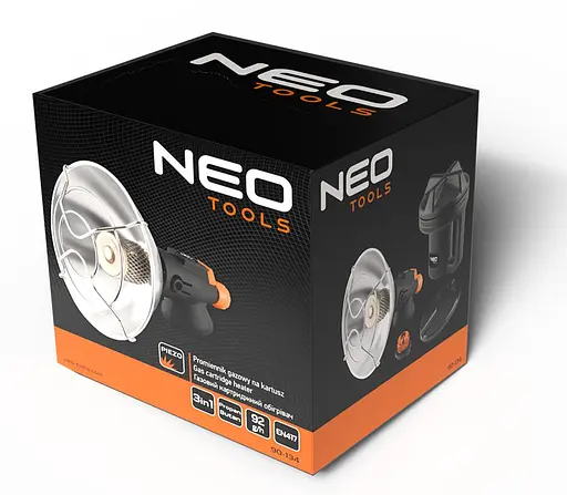 Туристичний газовий портативний обігрівач Neo Tools 90134 - фото 12