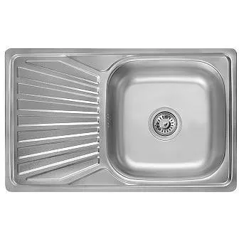 Кухонная мойка WEZER 7848(0,8)S 1034810 - фото 1