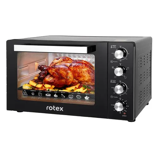 Електрична піч Rotex ROT655-B2G EUROSTANDART - фото 1