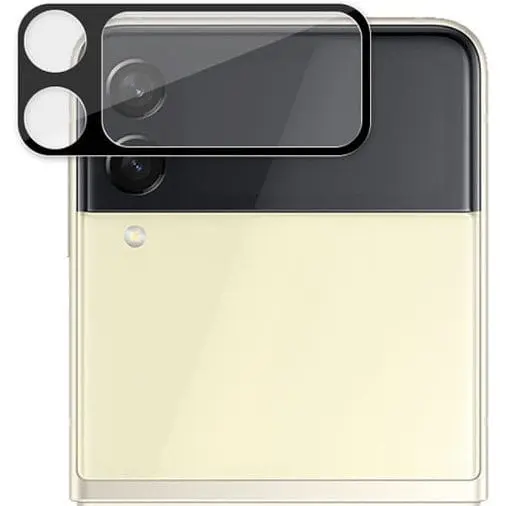 Захисне скло на камеру HD DK 3D Color Glass для Samsung Galaxy Z Flip3 5G F711 black