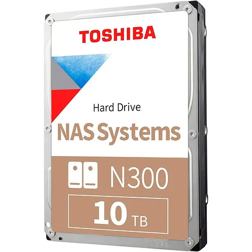 Жесткий диск 3.5" Toshiba N300 10TB SATA 512MB (MN10ADA10TS) [141075]