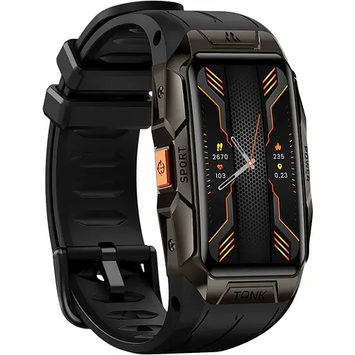 Смарт-годинник Kospet Tank X1 Original Black (KTX0001PBL) - фото 2