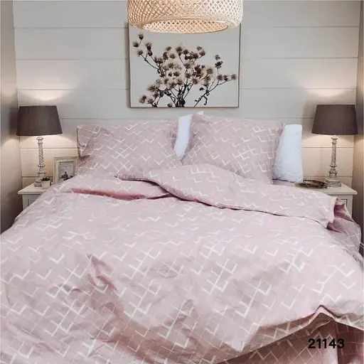 Комплект постільної білизни Viluta полуторний ранфорс 21143 100% бавовна - фото 1