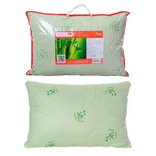 Подушка "Бамбук Классик" 50х70см микрофибра стеганная, "Homefort" 3010102