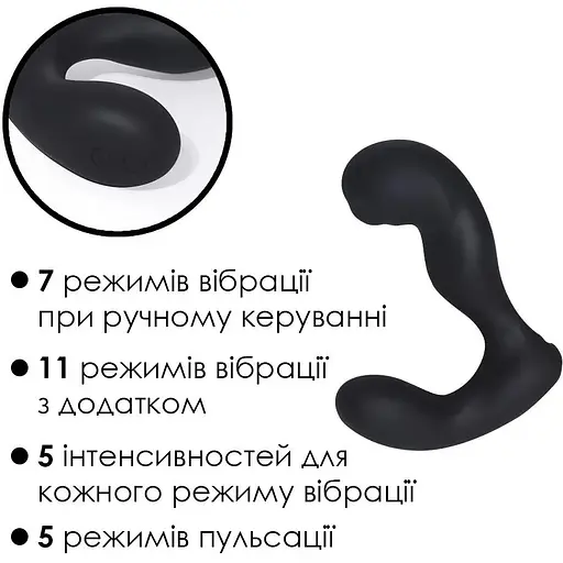 Смарт-масажер простати Svakom Iker Black - фото 4