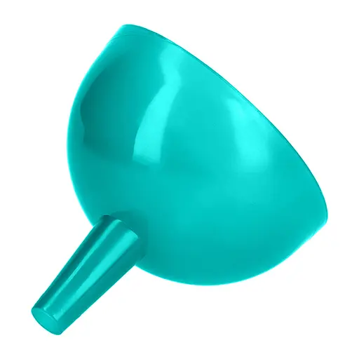 Лейка сливная воронка пластмассовая на банку, Kitchette Бирюзовый 86374 - фото 6