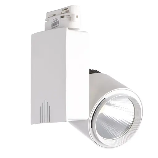 Світильник трековий поворотний LED 414/40W CW WH COB Brille 32-075 - фото 2