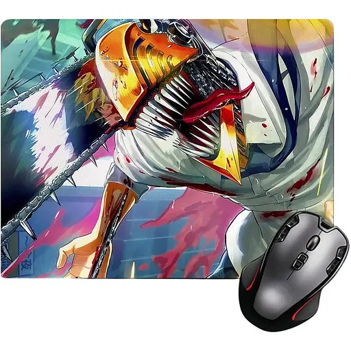 Ігрова поверхня Nextprint Людина-бензопила Денджі - Chainsaw Man 300 х 250 мм (17468) 