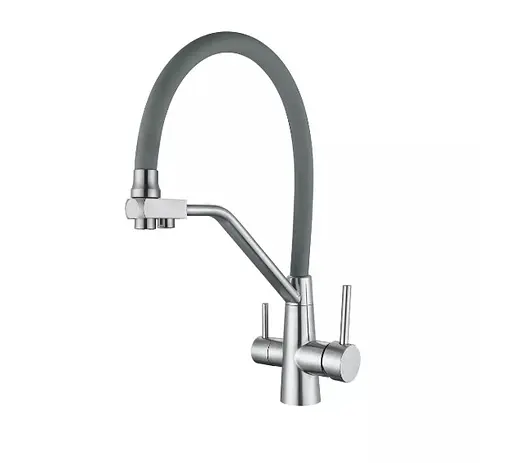 Змішувач для кухні Wezer з підключенням дл фільтру INX4A-08 - фото 1