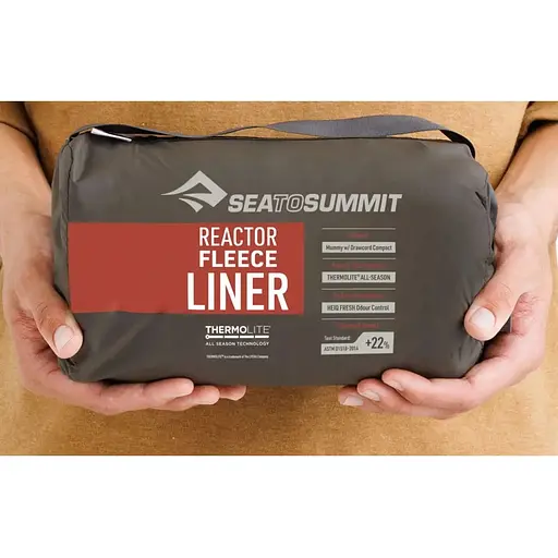 Вкладыш в спальник Sea To Summit Reactor Fleece Liner Mum Standard (1033-STS ASL031031-191904) - фото 7