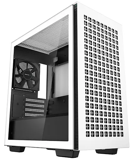 Корпус Deepcool CH370 White (R-CH370-WHNAM1-G-1) Без БП - фото 1