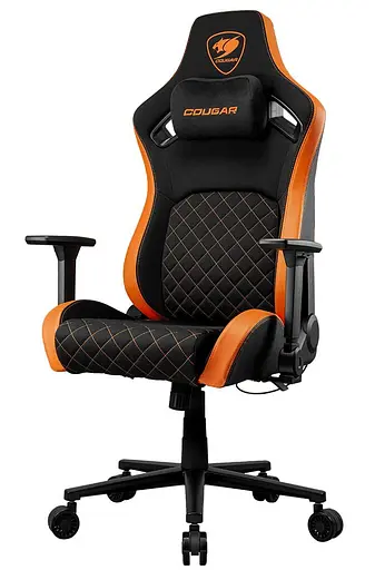 Ігрове крісло Cougar Defensor F Black Orange (DEFENSOR F) - фото 3