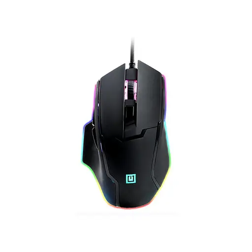 Мишка REAL-EL RM-555 USB Black - фото 5