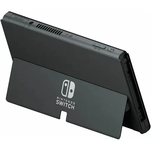 Игровая приставка Nintendo Switch Oled портативная с White Joy-Con - фото 3