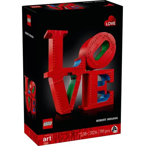 Уценка. Конструктор LEGO Art Love 791 деталь (31214) - фото 1