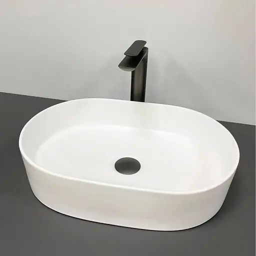 Умивальник VBI Verona 50 white matt накладний VBI-011320, Білий матовий - фото 1