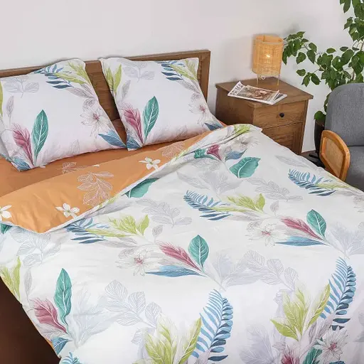 Комплект постільної білизни Viluta євро ранфорс 22195 100% бавовна - фото 6