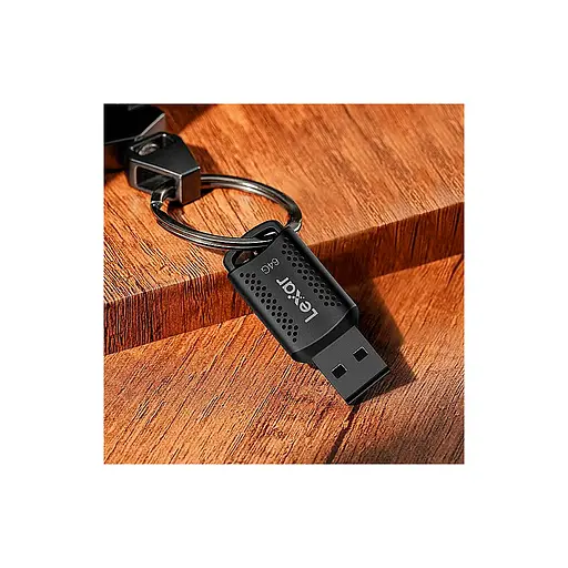USB флеш накопичувач Lexar 64GB JumpDrive V400 Black USB 3.0 (LJDV400064G-BNBNG) - фото 10